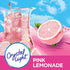 12-Quart 2.9-Ounce (Pack 3) Crystal Light Pink Lemonade Drink Mix, Canister