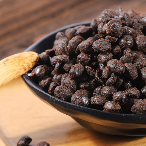 SPFLAUFR 500g,Dried fermented black bean black beansBean drum sauceSoybean drum, Tempeh is a traditional Chinese