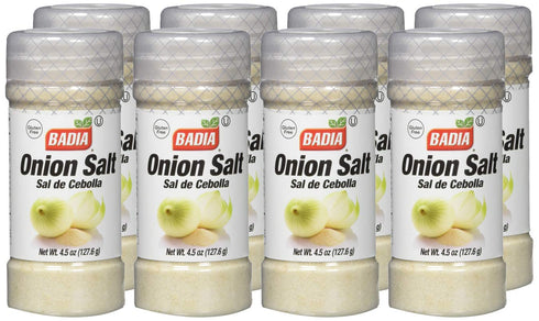 4.5 Oz (Pack 8) Badia Onion Salt