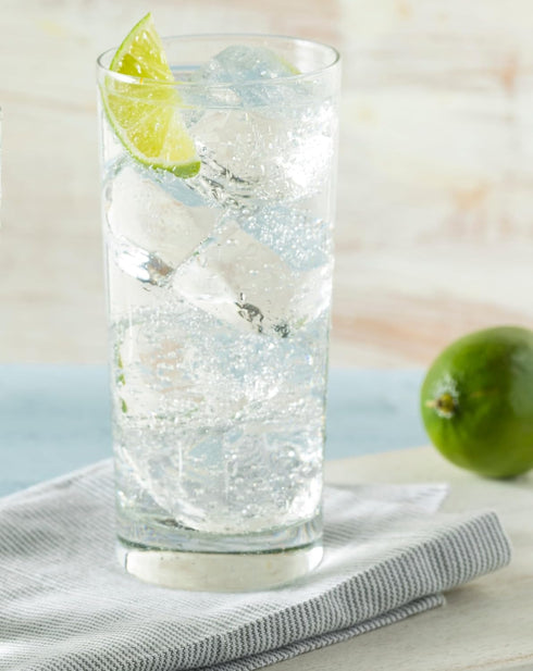 President Choice 1L/35.2 oz PC Blue Menu Unsweetened Lime Flavored Sparkling Water, fl
