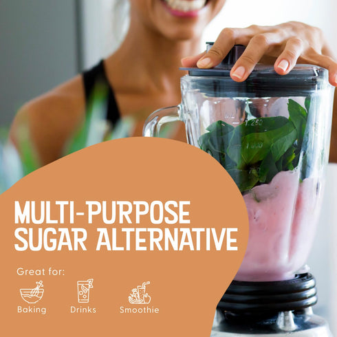 Organic Pure Monk Fruit Sweetener, 4oz, 100% Monk Fruit Extract Powder for Keto and Paleo Diet, Zero Calories