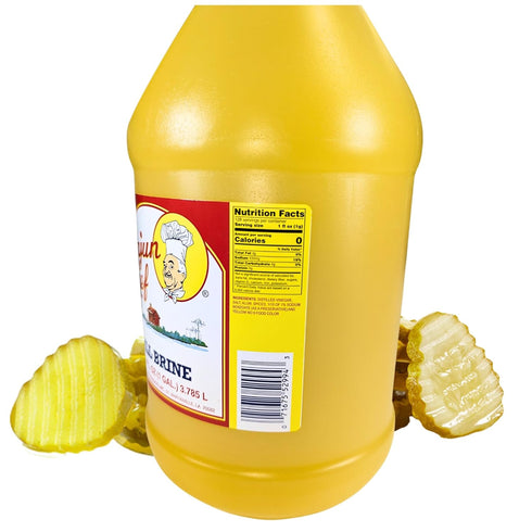 Cajun Chef 1 (1 (Pack 1)) Dill Brine - Gallon - Perfect for Brining, Relieves Muscle Cramps, Bloody Mary's, Hydration