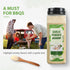 22 Ounce(624g), Soeos Granulated Garlic, Garlic Powder, Convenient and Versatile Seasoning, Great for Flavoring Dishes