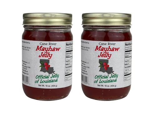 Cane River Mayhaw Jelly - 16 Ounce Jar - Southern Gourmet Spread for Biscuits, Toast, and