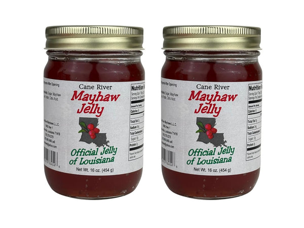 Cane River Mayhaw Jelly - 16 Ounce Jar - Southern Gourmet Spread for Biscuits, Toast, and