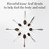1 lb 200 The Republic of Tea Vanilla Almond Full-Leaf Loose Black Tea Bag| Steeps Cups | Caffeinated