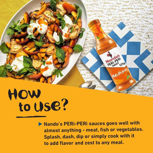 Nando's Medium Peri-Peri Sauce, 125g
