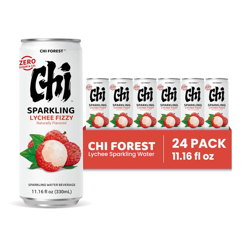 (11.16 oz* 24) CHI FOREST Lychee Fizzy Sparkling Water