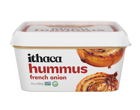 Hummus, Hummus, 10oz Ithaca French Onion Non-GMO, Minimal Ingredients