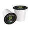 NO FUN JO DECAF: 48 Cups, Organic Medium Dark Roast Swiss Water