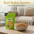 2 lb Packed Oh! Nuts Cashews Roasted Unsalted - - Dry Roasted Unsalted Cashews - in New York Zip-Seal Bag