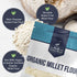 5 Lb. Great River Milling Organic Millet Flour | USDA Organic, Naturally Gluten Free, Non-GMO, Vegan, Kosher | Mild