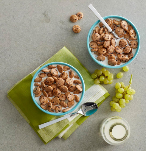 21 Malt-O-Meal Chocolatey Chip Cookie Bites Kids Breakfast Cereal, Family Size Bulk Bagged Cereal, Ounce Resealable Bag