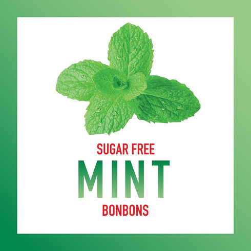 Swiss Imports 200 500g/17.6oz Sugar Free Bonbons Hard Candy Drops, Mint, Individually Wrapped Pieces