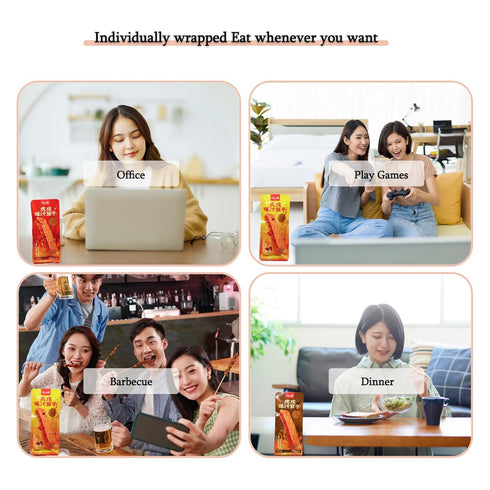 MUYIXUN 15PCS Packaging,Office Essential(3 Flavors,300g) Spicy Dried Tofu Snacks,Multi-Flavor Dried Tofu,Vegetarian