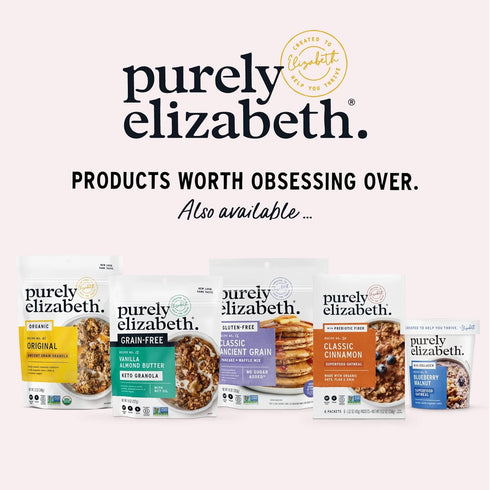 11 OZ (Pack 3) PURELY ELIZABETH Chocolate Almond Superfood Cereal