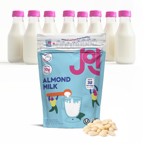 10g 32 1.42 lb (644 JOI Almond Milk Plant-Based Milk Powder, Non-Dairy Milk Substitute, No Preservatives, No Gums, No