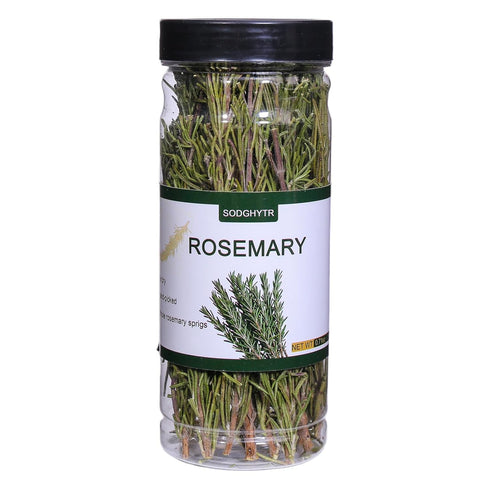 SODGHYTR Dried Whole Rosemary Sprigs,0.7oz (20g), 1015 Sprigs,Dried Rosemary Fresh for Baking &