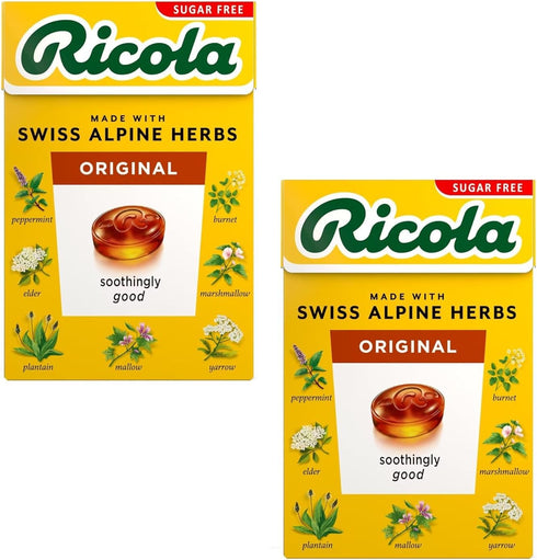 Ricola Original Swiss Herbal Sweets, 45 g (Pack of 5)