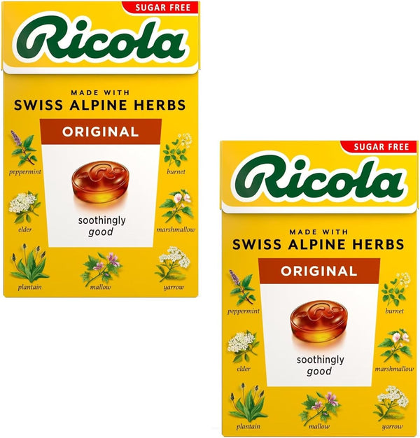 Ricola Original Swiss Herbal Sweets, 45 g (Pack of 5)