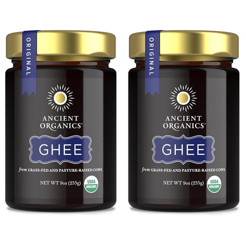 Ancient Organics Ghee - Organic Grass Fed Ghee Butter, Gluten Free, Clarified
