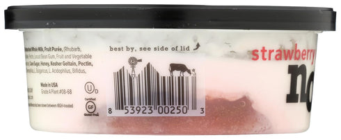 8 OZ NOOSA Strawberry Rhubarb Yoghurt