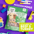 100% 9g 0.5oz (24ct Mission Meats Kids Turkey Sticks, Free Range, Healthy Snacks for Kids, Zero Sugar, Protein per
