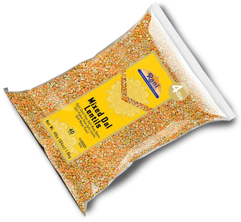 64oz (4lbs) 1.81kg Rani Mixed Dal (Chana Dal, Moong Dal, Toor Dal, Masoor Dal, Urad Dal) Bulk ~ All Natural | Gluten