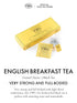 15 Set TWG Tea | English Breakfast Tea | Black Tea | Floral Undertones | Hand Sewn Cotton Teabags | Gift