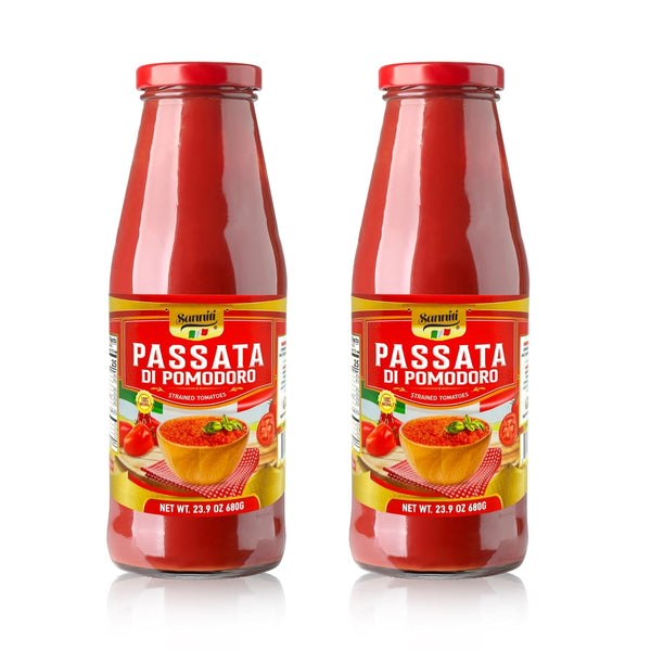 Sanniti Passata di Pomodoro | Strained Tomatoes | 100% Natural Italian Tomatoes