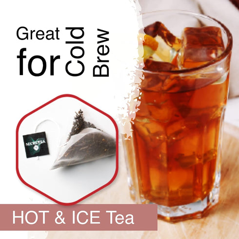 45 Organic TAIWAN Honey Scented Black tea bag | Sugar Free | Good for Cold brew Tea | Natural Antioxidants Sachet Tea