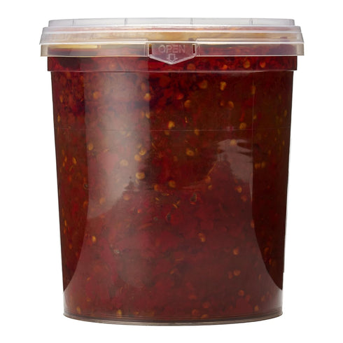38.8 Pack 1 Roland Foods Crushed Calabrian Chili Peppers in Oil, Specialty Imported Food, Ounce