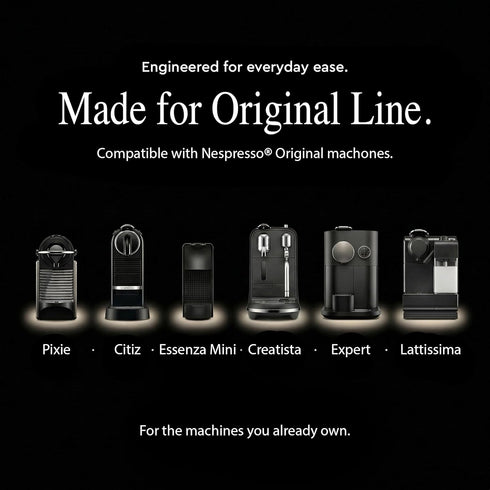 Pack 100 10 Packs, CARRARO Variety - Espresso Capsules Compatible with Nespresso Original Line Machines - Medium & Dark