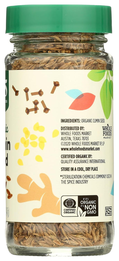 365 1.66 by Whole Foods Market, Organic Cumin Seed, Ounce