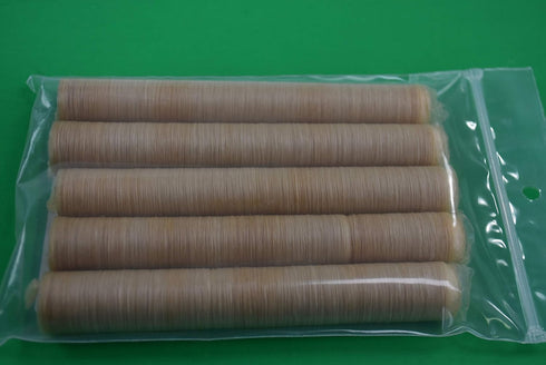 Smokehouse Chef 5-pack 17mm 23 lbs Clear Collagen snack sausage casings for of sausage. From . USA Product