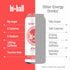 160mg 50mg 50mg 16 oz (8-Pack) Hiball Clean Energy Drink - Grapefruit - Zero Sugar, Zero Calorie Sparkling Water