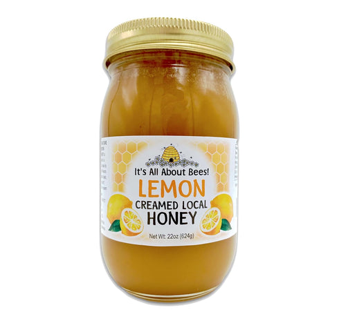 It's All About Bees! ITS ALL ABOUT BEES! Creamed Honey - Lemon (22 Oz.)