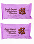Generic Semi-Sweet Chocolate Chunks Gluten free Dairy Free 10oz Pack of 2 (Semi