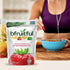 0.56 oz Packets, 12 Pack bfruitful Freeze-Dried Strawberries, Freeze Dried Fresh Fruit Bites, Gluten Free, Vegan, Dairy