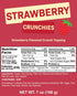 7 Strawberry Crunch Toppings, Crunchies Ice Cream, Froyo, Red Cupcakes Toppers, Frappe and Dessert Toppings, Strawberry
