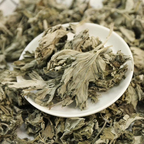 Jarteela - Premium Dried Mugwort Herbs - 4oz/114g - Natural Herbs Loose Leaf For Mugwort Tea - Non-GMO - Caffeine-free