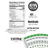 1.0 oz 10 Pack Think Jerky Jalapeno Beef Sticks, Gluten and Sugar Free, No Nitrates, Keto Paleo Friendly High Protein