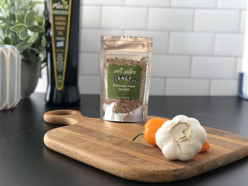 1lb s.a.l.t. sisters Habanero Heat Sea Salt | All-Natural, Gluten Free, MSG Free, Non-GMO | Easily Dissolvable Chile