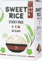 Soeos Sweet Sticky Rice 2lbs, Premium Glutinous Rice, All Natural Gluten Free