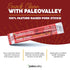 28g 10 Paleovalley Pasture-Raised Pork Sticks - Maple Bacon Flavor Meat Sticks Individually Wrapped, - Sticks