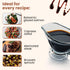 Wellsley Farms 1L Premium Balsamic Vinegar | Blend of Grape & White Vinegar | Made in Modena Italy | Rich, Velvety