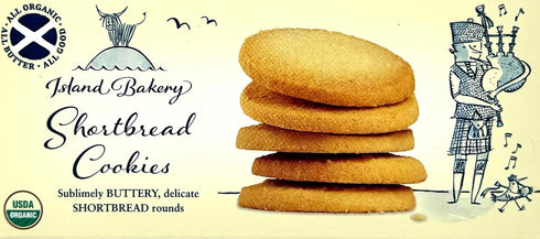 Island Bakery 4.4 Organic Shortbread Cookies Traditional Shortbread Cookies, Organic Shortbread Cookies, Made