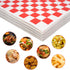 1000 12''x12'' Sheets Checkered Wax Deli Paper Sheets, Checkered Dry Waxed Deli Paper Sheet for Sandwich/Burger