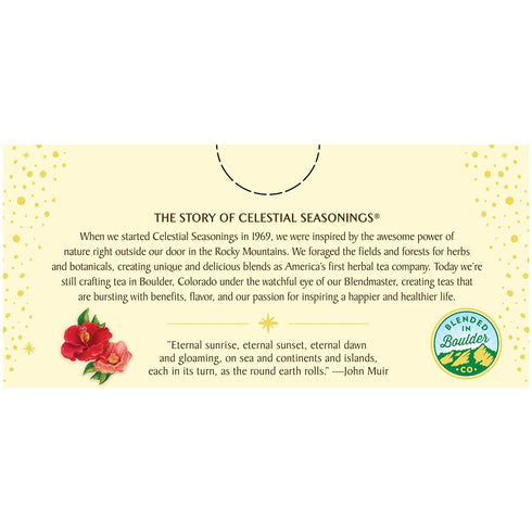 20 Celestial Seasonings Hibiscus Tea, Red Zinger Herbal Tea, Caffeine Free, Tea Bags