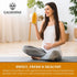 12 oz (6 Galvanina Clementine Premium Organic Italian Sparkling Soda, fl Glass Bottles) | Made with Organic